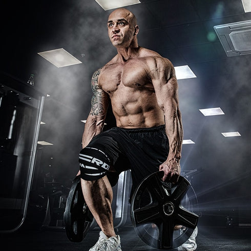 RDX K2 BLACK KNEE WRAPS-2